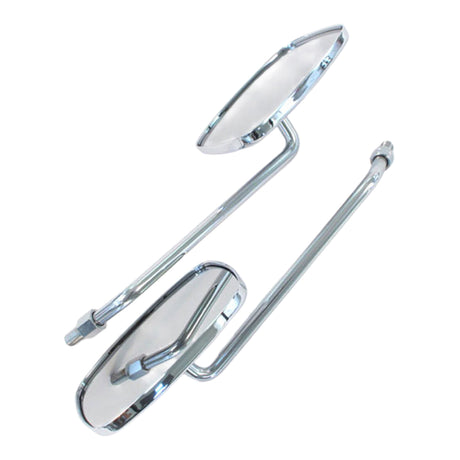Whites Mirror Aprilia Scarabeo (Pair) - Chrome
