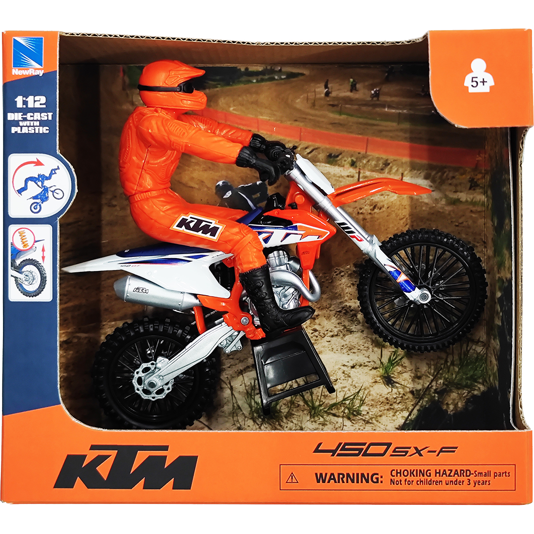KTM SXF450 Toy Model With Rider