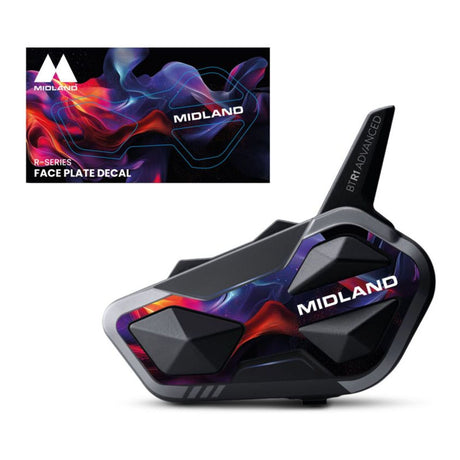 Midland Intercom Cover Dark Smoke - R Series