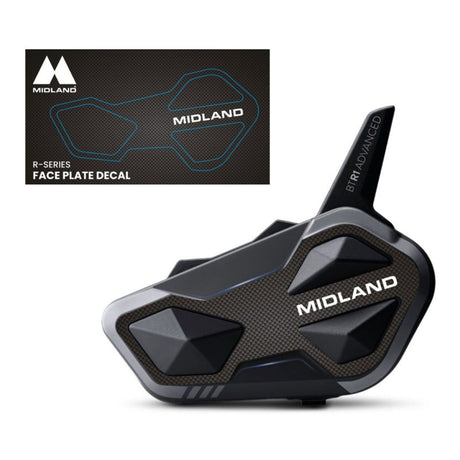 Midland Intercom Cover Carbon Fibre - R Series