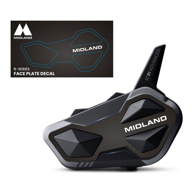 Midland Intercom Cover Carbon Fibre - R Series