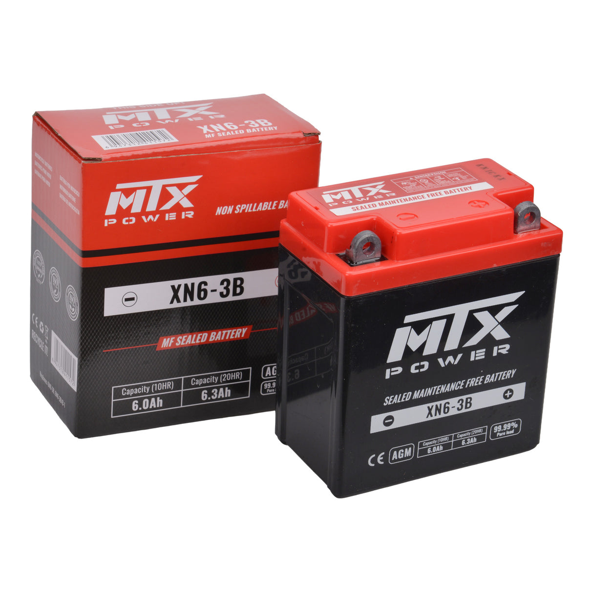 MTX Power Battery AGM 6V - XN6-3B