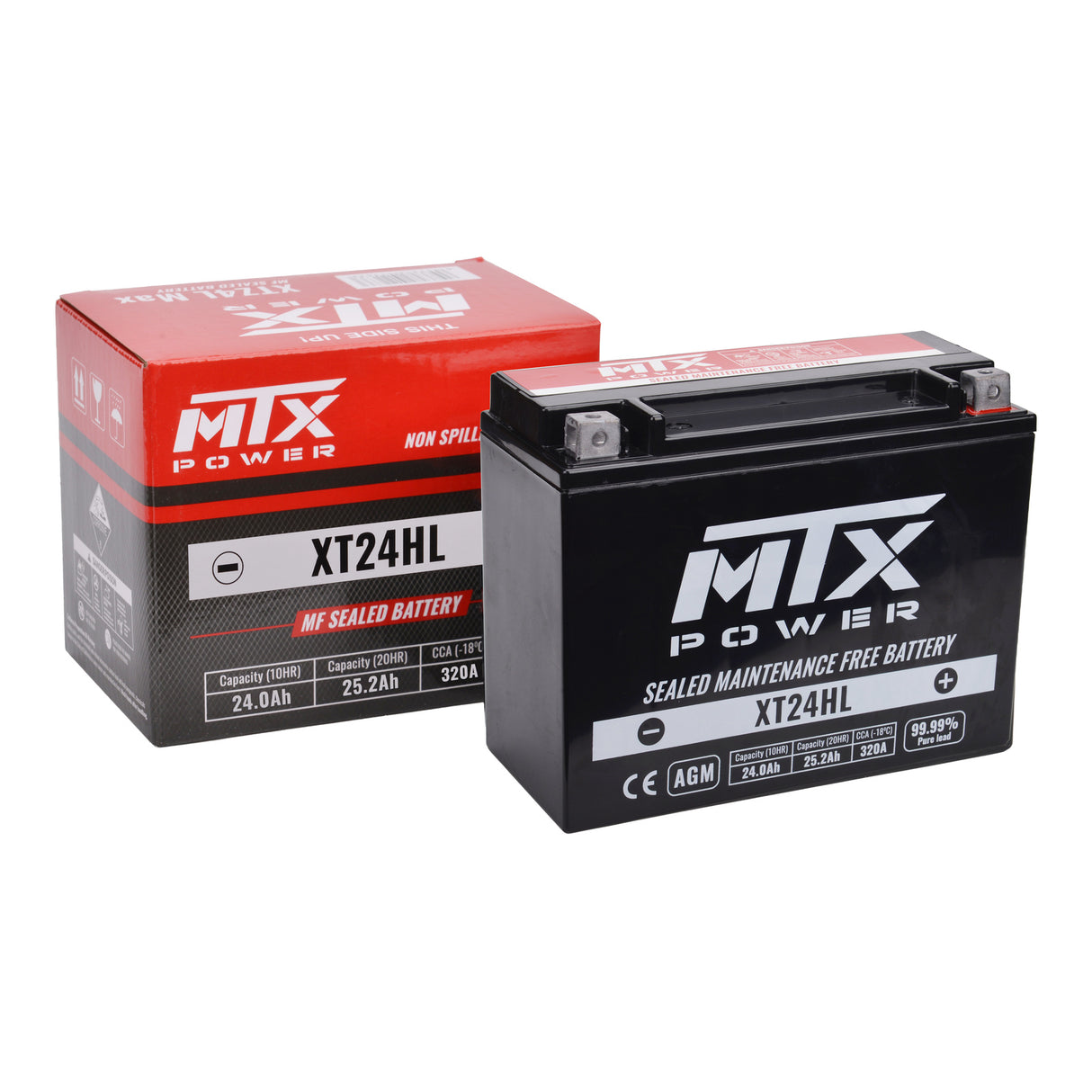 MTX Power Battery AGM - XT24HL