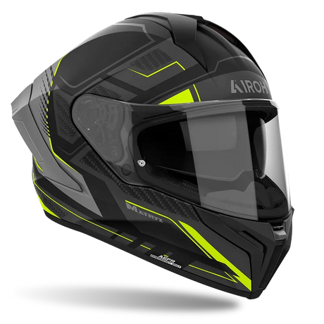 Airoh Matryx 'Rocket' Helmet - Yellow Matt