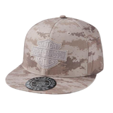 Harley-Davidson Modern Camo Stretch Fit Cap - Grey