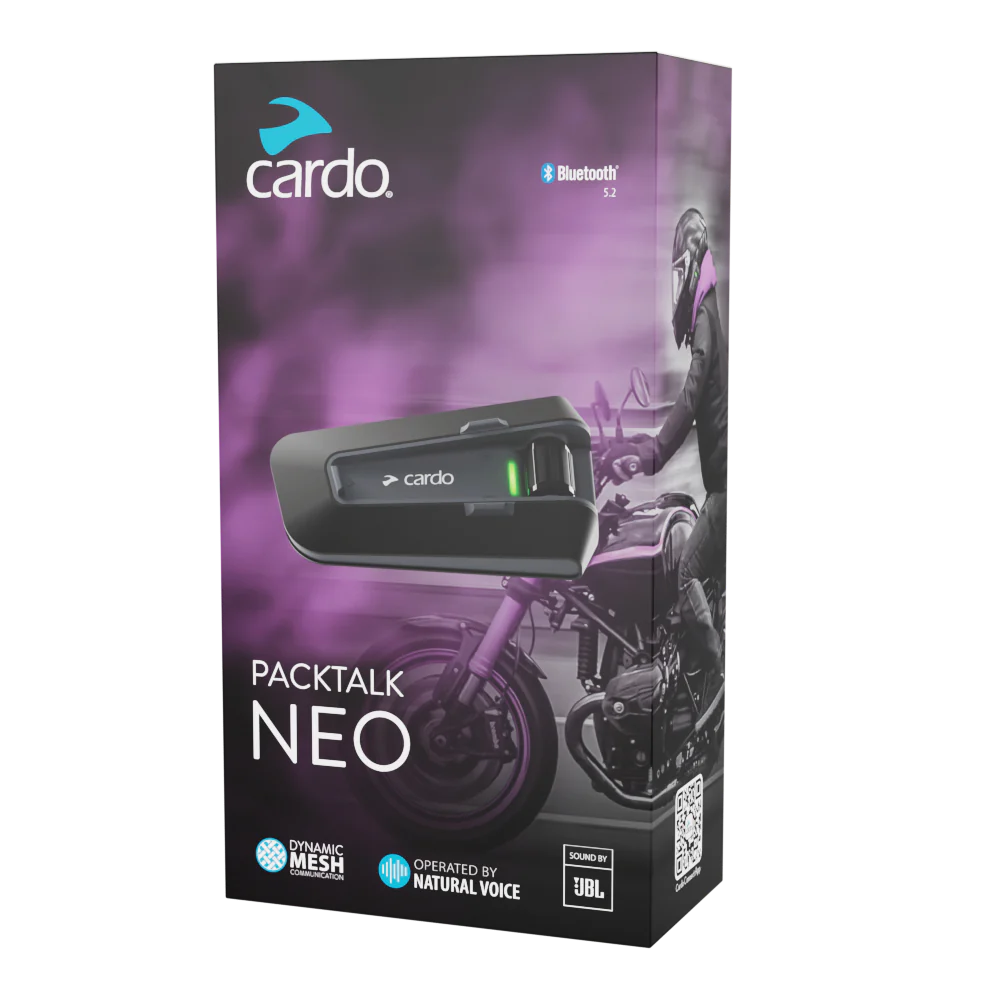 Cardo Packtalk Slim メッシュ & Bluetooth cardo-packtalk-slim-headset-