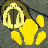 Johnny Reb Men's Cordoroy Protective Shirt - Black