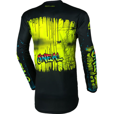 Oneal 2026 Youth Element Jersey Rancid- Black/Neon Yellow