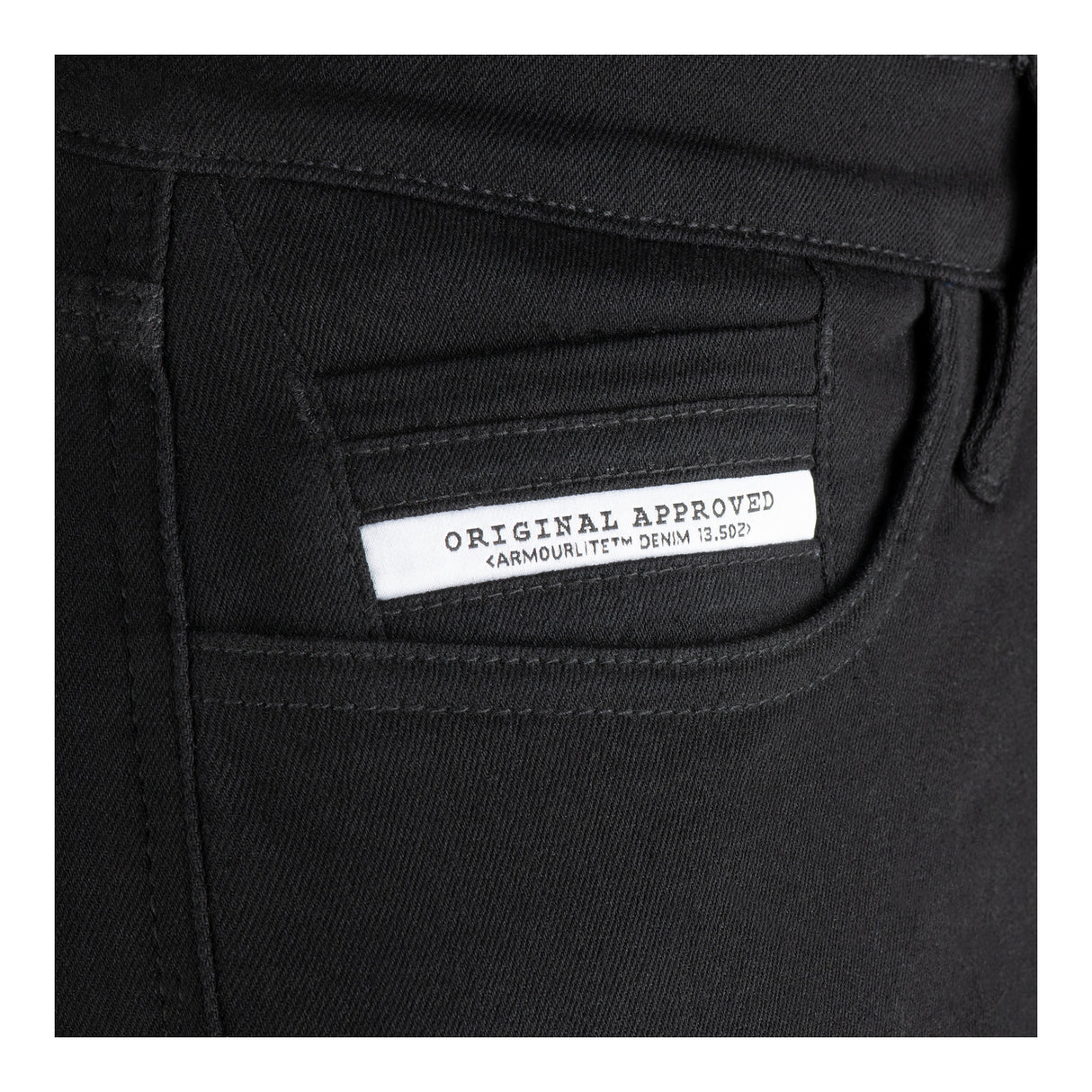 Oxford Super Stretch Men's Jeans - Black (Regular)