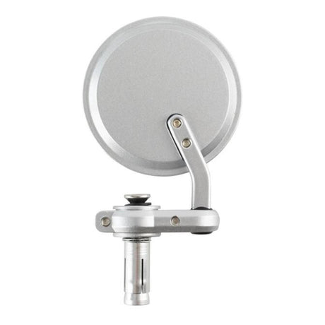 Oxford Bar End Mirrors - Silver (Pair)