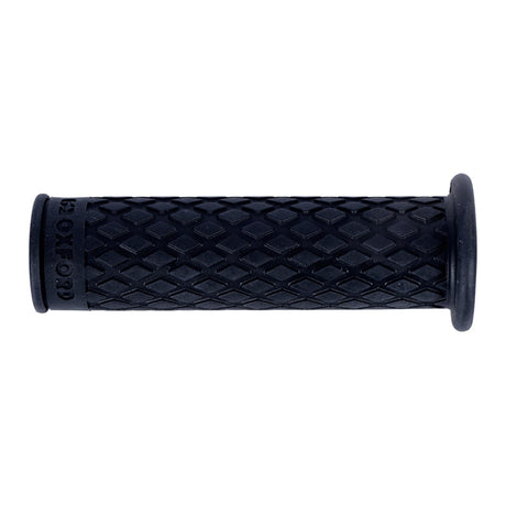Oxford Retro Hand Grips - Black (For 22mm Bars)