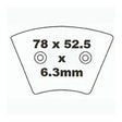 Premier Brake Pads - P Organic Standard