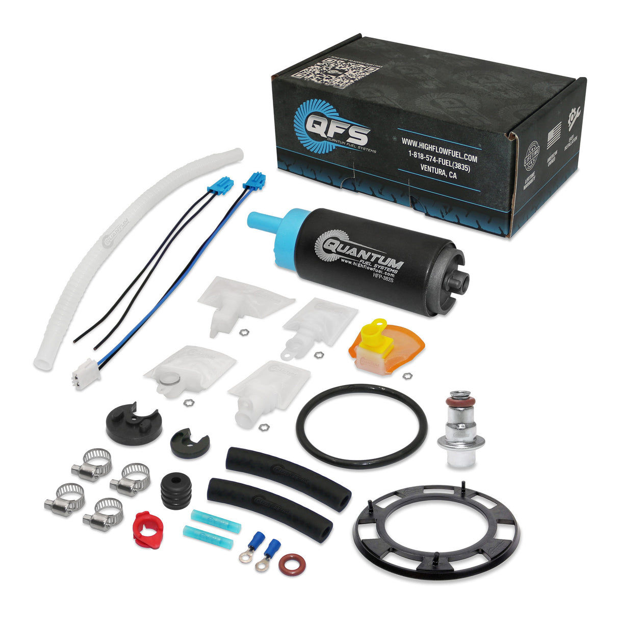 Quantum In-tank EFI Fuel Pump with Regulator, Tank Seal