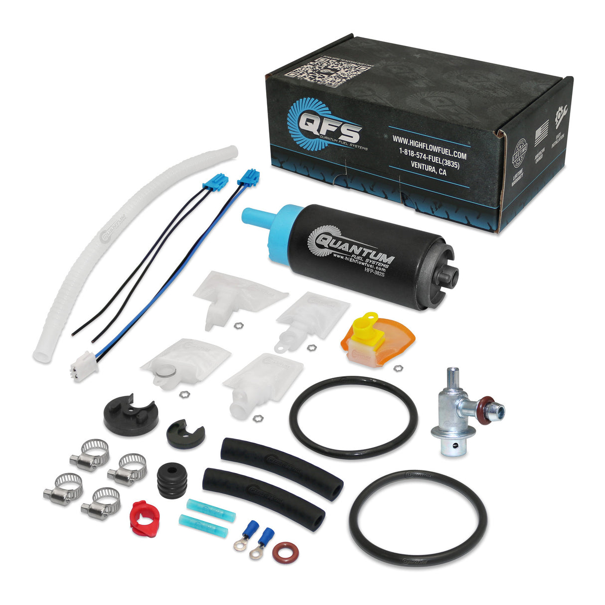 Quantum In-tank EFI Fuel Pump with Regulator, Tank Seal