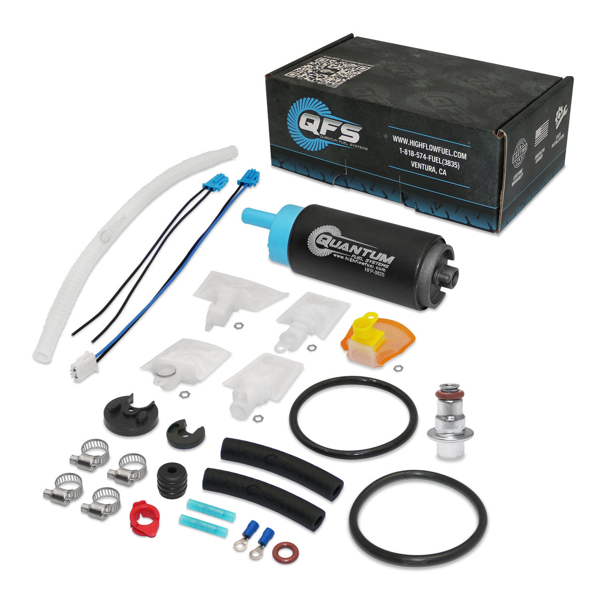 Quantum In-tank EFI Fuel Pump with Regulator, Tank Seal