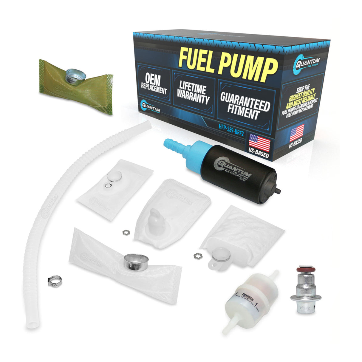 Quantum In-tank EFI Fuel Pump with Regulator, Filter