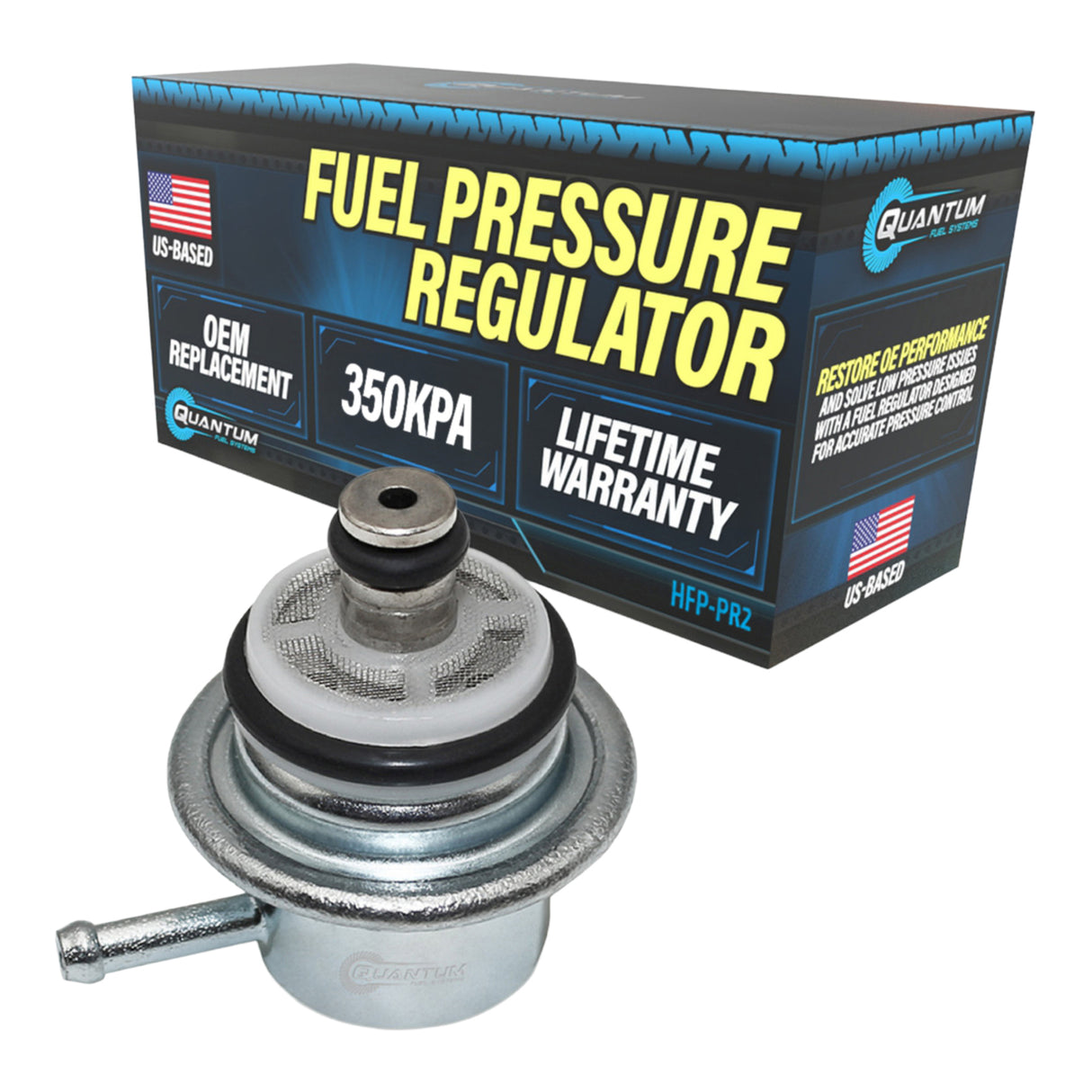 Quantum Fuel Pressure Regulator 43psi / 300kPa