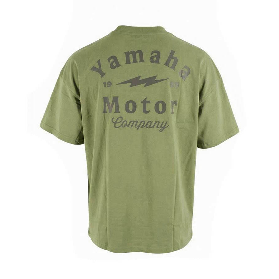 Yamaha MC Bolt Oversized T-Shirt - Eucalyptus