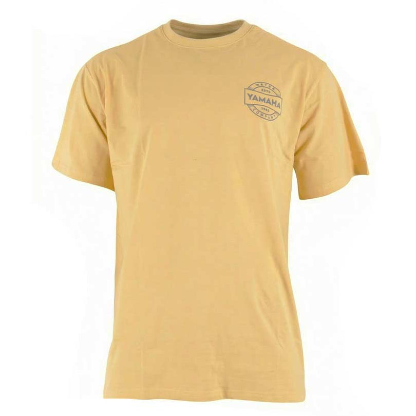Yamaha MC Round T-Shirt - Bone