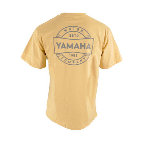 Yamaha MC Round T-Shirt - Bone