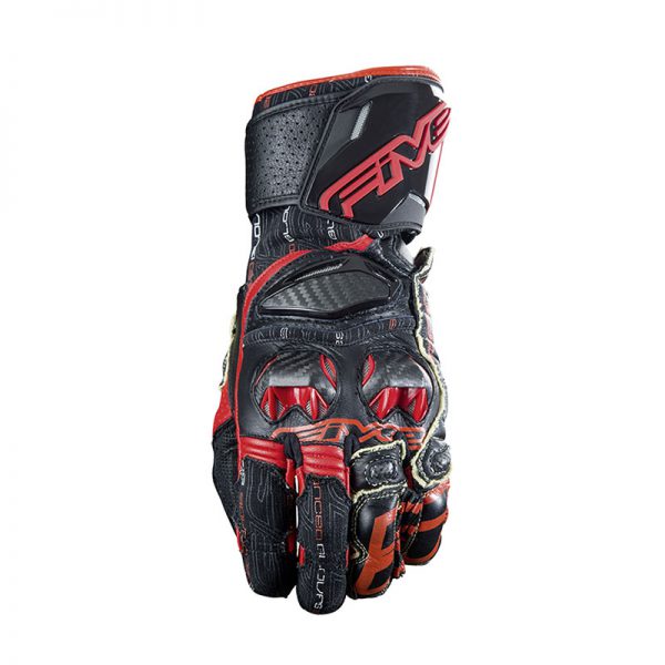 Five Men's RFX Race Gloves - Black/Red