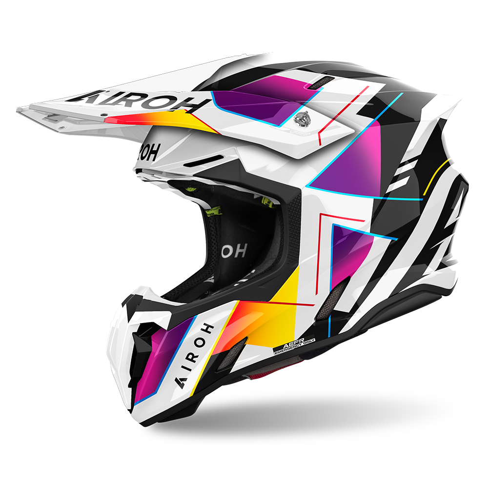 Airoh Twist 3 Helmet - Rainbow Gloss