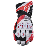 Five Men's RFX-1 EVO Gloves - White/Fluro Red