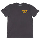 Fasthouse Record Tee - Graphite Black
