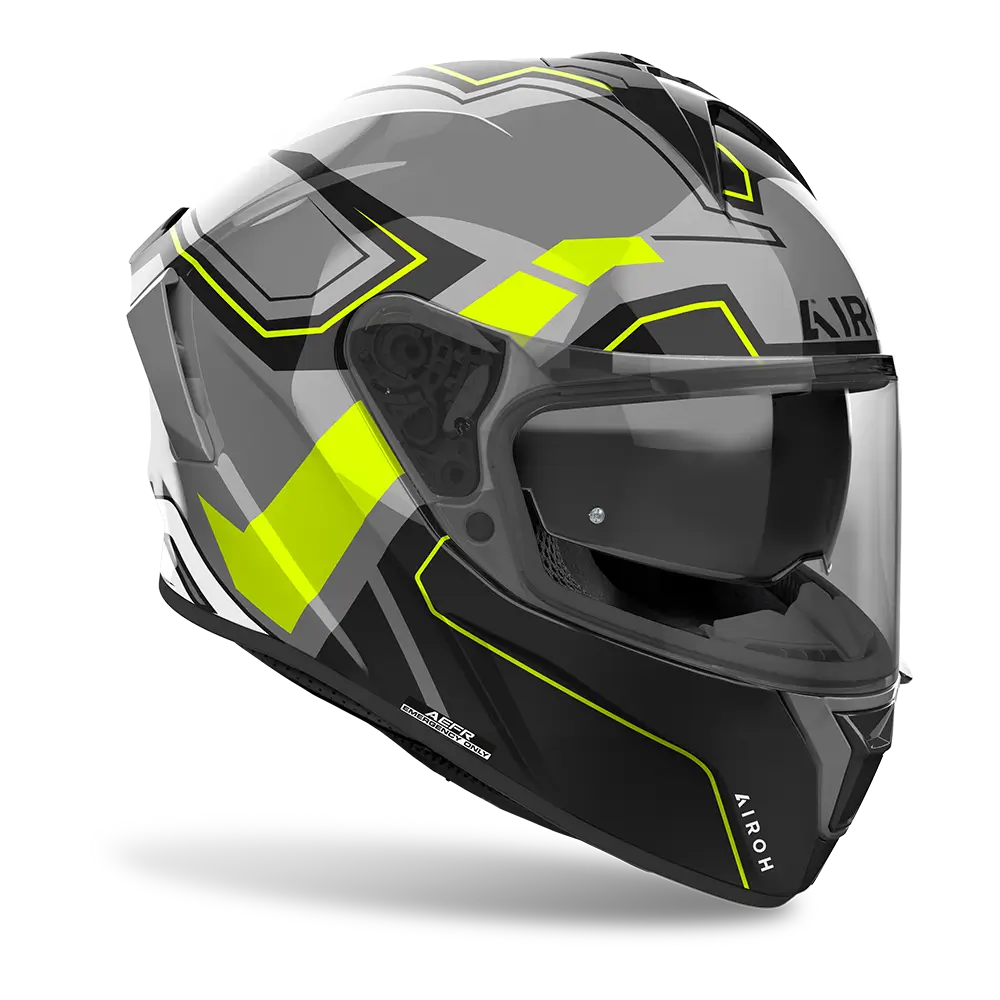 Airoh Spark 2 'Dart' Helmet - Yellow Gloss
