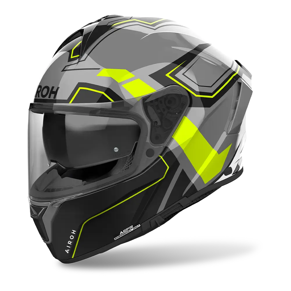 Airoh Spark 2 'Dart' Helmet - Yellow Gloss