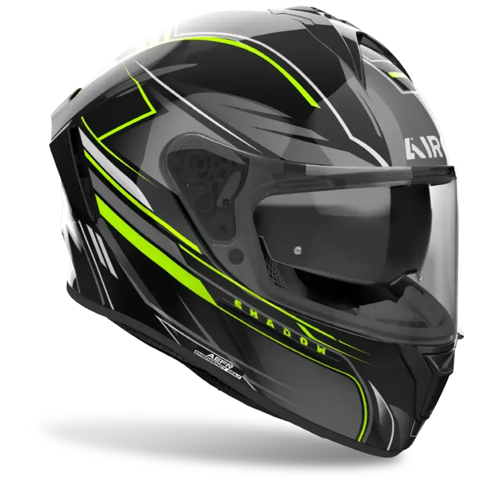 Airoh Spark 2 Shadow Helmet - Yellow Gloss