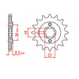 MTX 1553 Steel Front Sprocket #520 (10-48Y)