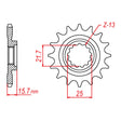 MTX 1535 Steel Front Sprocket #525 (10-238)