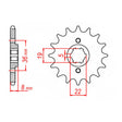 MTX 1336 Steel Front Sprocket #520 (10-KN5)