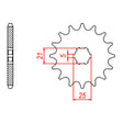 MTX 567 Steel Front Sprocket #530 (10-021)