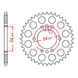 MTX 809/2 Steel Rear Sprocket #428 (11-053)