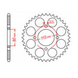 MTX 333 Steel Rear Sprocket #630 (11-405)
