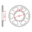 MTX 1977 Steel Rear Sprocket #520 (11-329)