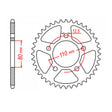 MTX 336 Steel Rear Sprocket #630 (11-442)