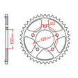 MTX 702 Steel Rear Sprocket #525 (11-702)