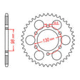 MTX 483 Steel Rear Sprocket #630 (11-118)