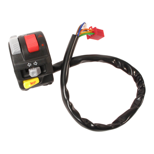 WMP SWITCH BLOCK TURN/HEADLIGHT/HORN (49mm)