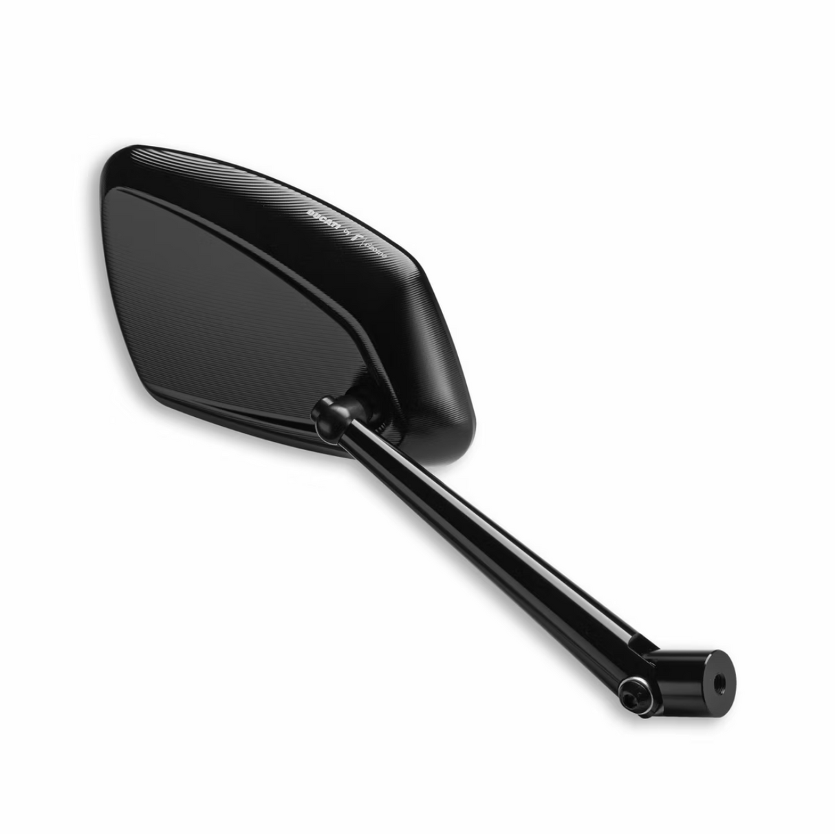 Ducati RH Aluminium Rear-view Mirror - Black