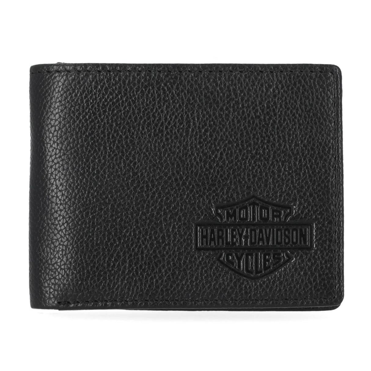 Harley-Davidson Classic Leather B&S Passcase - Black