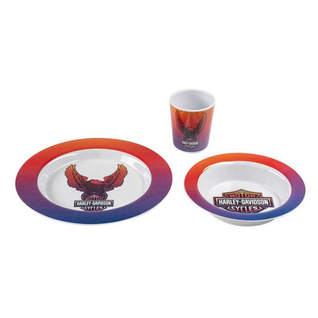 Harley-Davidson Kids Cup and Plate Set