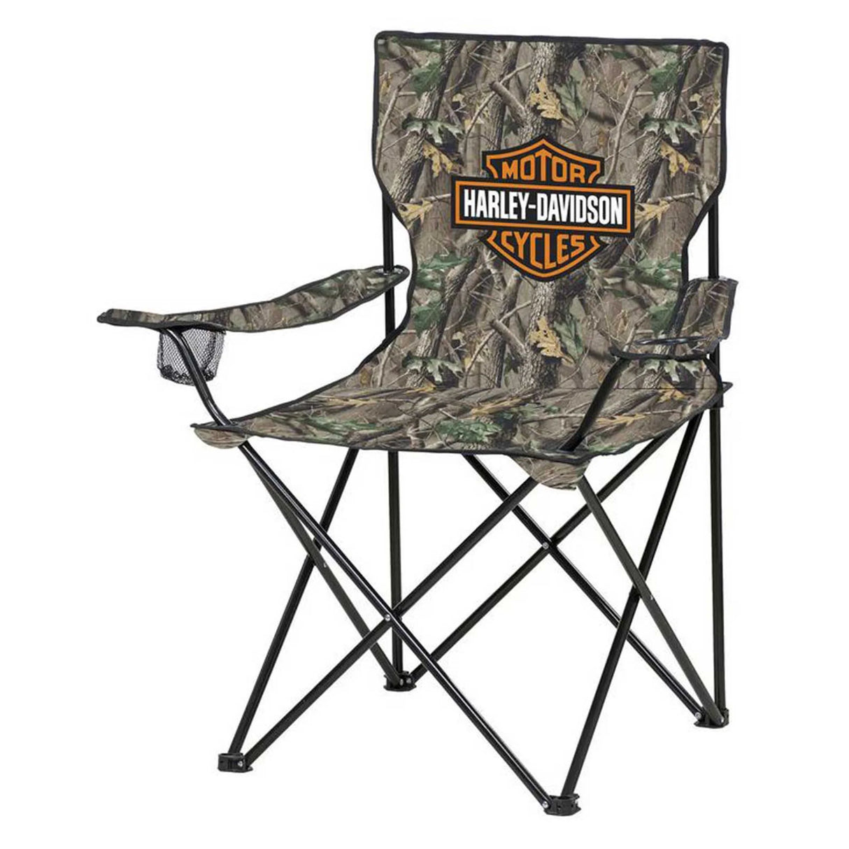 Harley-Davidson Realtree Folding Chair w/ Storage Bag  - Camo Pattern