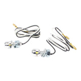 WMP NUMBER PLATE LED BOLT LIGHT 13.5X12.8 SIL (Pair)