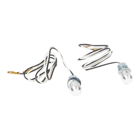 WMP NUMBER PLATE LED BOLT LIGHT 13.5X12.8 SIL (Pair)