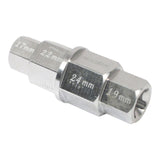 WMP 4-IN-1 HEX AXLE TOOL 17 19 22 24mm ALUM