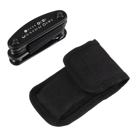 WMP 14 IN 1 FOLDING MC TOOL SET - METRIC